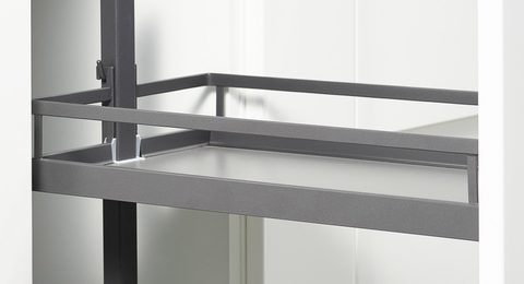 Kessebohmer DISPENSA Многоуровневая выдвижная корзина ARENAplus classic,450мм, антрацит