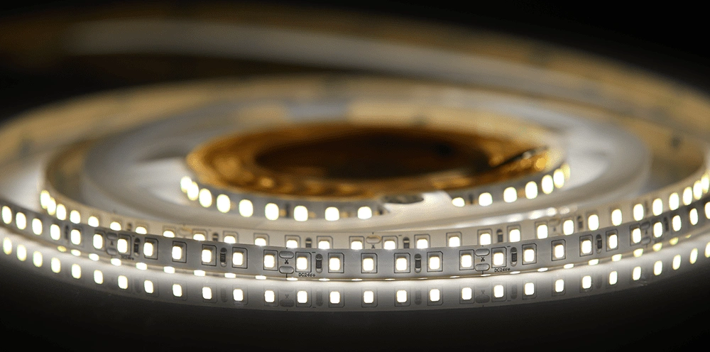 Лента светодиодная AQ LED-LINE 2835 120 LED/м 24V 9,6W/м 8 мм IP20 нейтральный белый 5 м