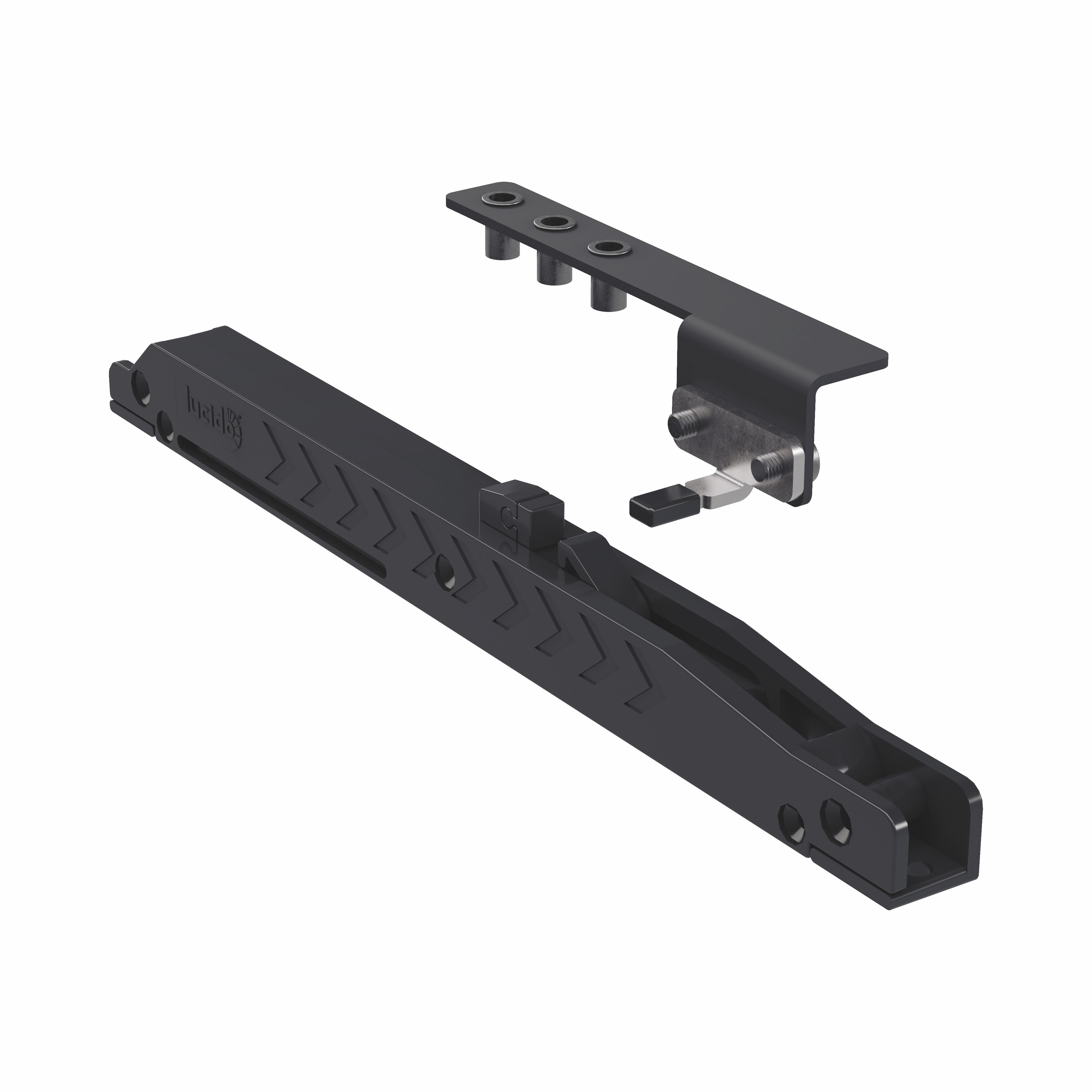 Верхний механизм системы хранения, Антрацит#/Twin Larder Softclose Mechanism Anthracite#