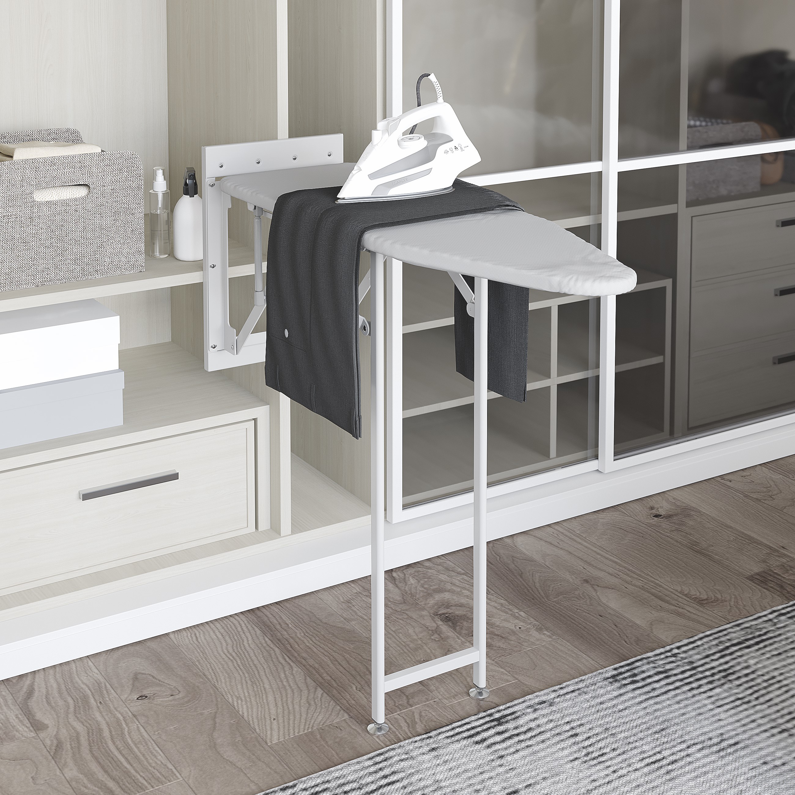 Гладильная доска, Белый#/Ironing Board White#