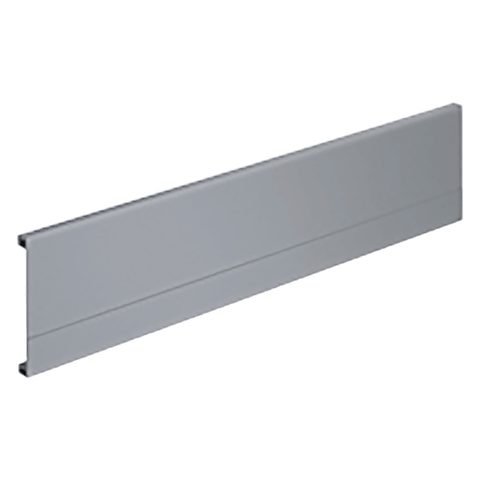 Hettich Алюминиевая передняя панель InnoTech Atira, 70 / 2000 mm, серебристая
