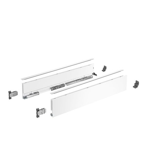 Hettich Боковины для ящиков AVANTECH YOU 400 / 101, правая и левая белый