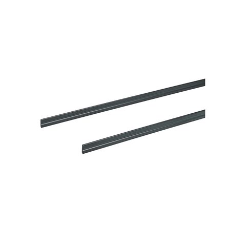 Hettich Профиль OrgaStripe под приклеивание, черный,материал-пластик