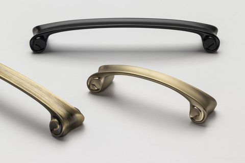 Мебельная ручка SY4380 0160 AL6  0160 MM MTT BLCK