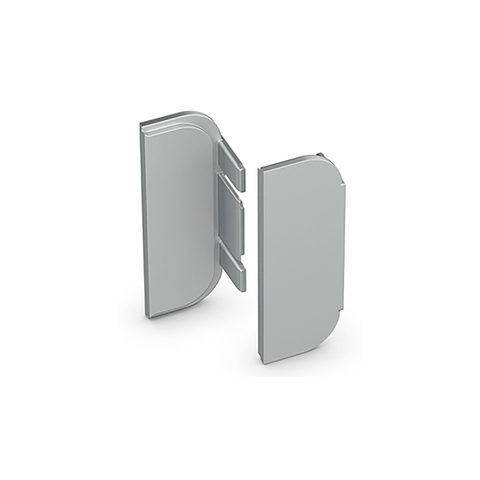 Hettich Заглушки для Canis C, B23mm, H64mm, цвет-алюминий