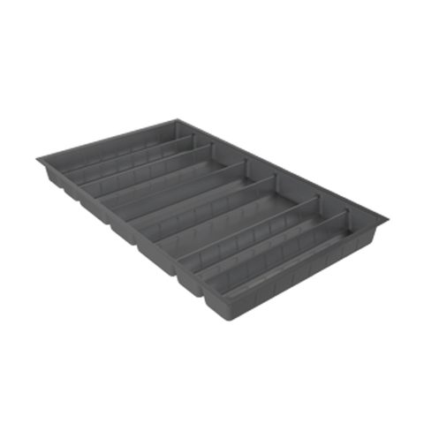 Hettich Лоток пластик для столовых приборов Orgatray 590,470x600 мм для ящиков IA, антрацит