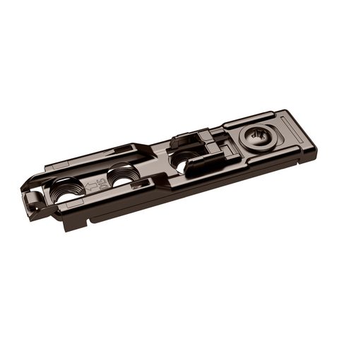 Hettich Линейная монтажная планка под прикручивание петли Sensys obsidian black D3.0mm
