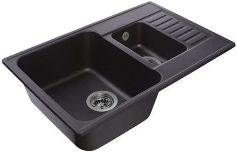 Мойка GranFest QUARZ QW-21K черный
