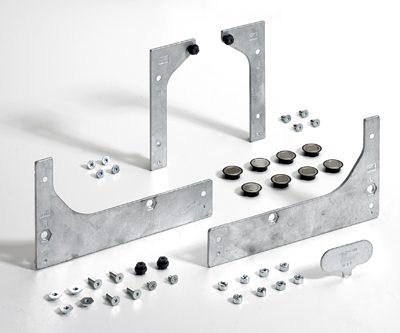 Hettich Доп. комплект для SlideLine M под прикручивание для стеклянных дверей с Silent System