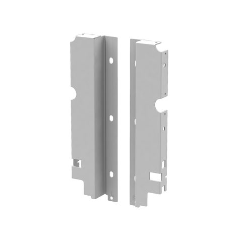 Держатель задней стенки Smart Box серый/ два Релинга/NEW SMARTBOX BACKBOARD HOLDER (LEFT+RIGHT) 16MM