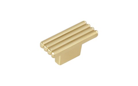 Мебельная ручка A372 016мм PC35/A372016 PC35 (Золотой матовый- порошковый)