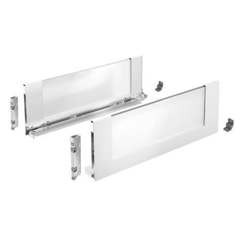 Hettich Боковины Inlay для ящиков AVANTECH YOU 450 / 187, правая и левая белый