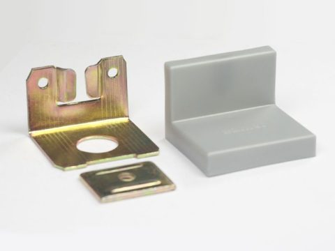 Навес для шкафов LUX L TYPE  серый/ Lux L Type Cabinet Hanger M.Grey