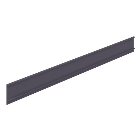 SMARTFLOW/ передняя панель/ антрацит/ 1200/FLOW FRONT PANEL WITHOUT GALLERY RAILING 16-1200 ANTHRACI