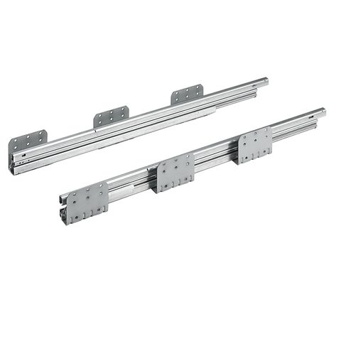 Hettich Направляющие Quadro Big Duplex для системы Big Org@Tower WOOD, 860мм, нагрузка 80кг, компл.