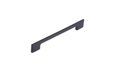 Мебельная ручка A186 160мм Черный мат PC24/A186160 PC24