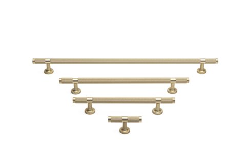Мебельная ручка SY8996 0320 MM BRASS BRUSHED/HANDLE 0320 MM BRASS BRUSHED