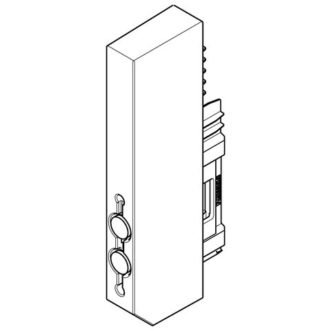 Hettich Адаптер для профиля OrgaStore 810/830 для AVT-U, антрацит