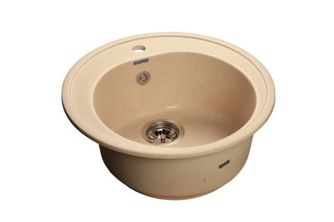 Мойка GRANFEST RONDO GF-R510  бежевый 