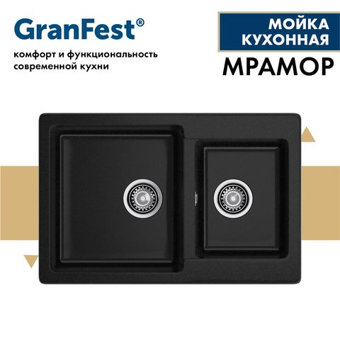 Мойка GRANFEST PRACTIC GF-P780K черный