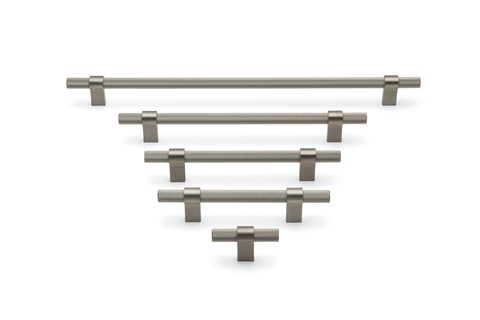 Мебельная ручка SY8774 1024 MM NICKEL BRUSH/HANDLE 1024 MM NICKEL BRUSH
