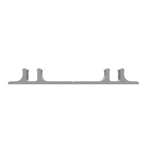 70/75 кг Eco двойной алюминиевый профиль/70/75 KG ALU ECO DOUBLE FEMALE LOWER RAIL MAT E