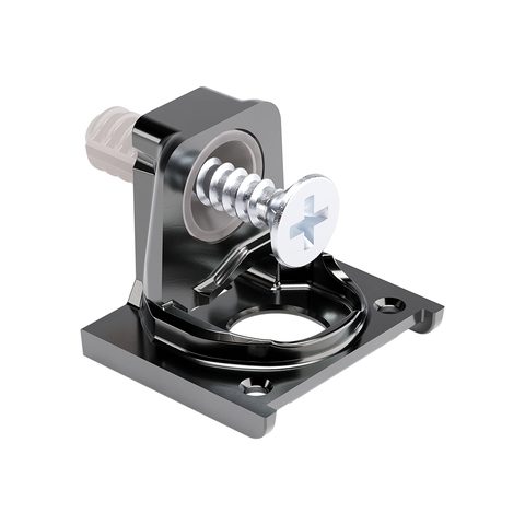 ItaFr Bracket PK2 PRO 19mm with bush+screw black Nk Металл. Крепление для PK2 PRO 19 mm