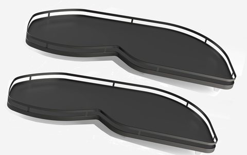 Kessebohmer Полки LeMans II ARENAplus style для фасада 450 мм, антрацит, правый