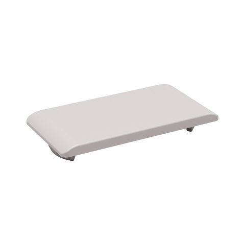 ItaFr Заглушка двойная светло-серая APC cover cap double hole Ø12 light grey