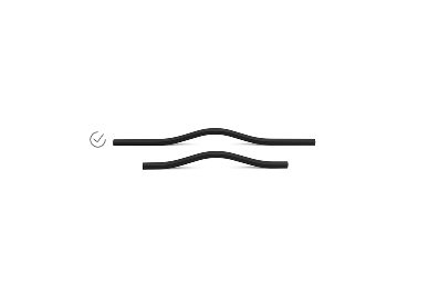 Мебельная ручка SY7050 0288 AL6  0288 MM MTT BLCK