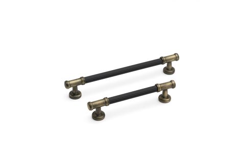 Мебельная ручка SY4665 0320 MM ANT BRASS VIBR MAT