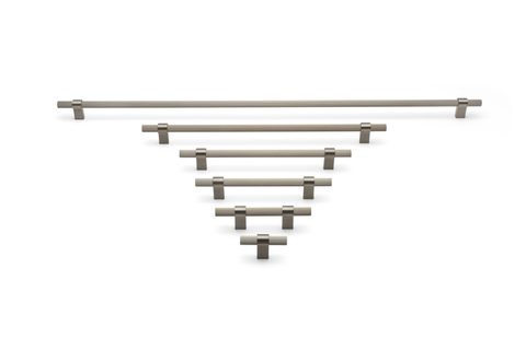 Мебельная ручка SY8990 0640 MM NICKEL BRUSH/HANDLE 0640 MM NICKEL BRUSH