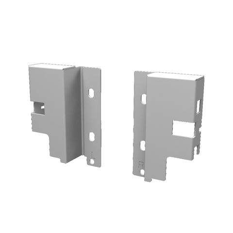 Держатель задней стенки Smart Box серый/ без Релингов/NEW SMARTBOX BACKBOARD HOLDER (LEFT+RIGHT) 16M