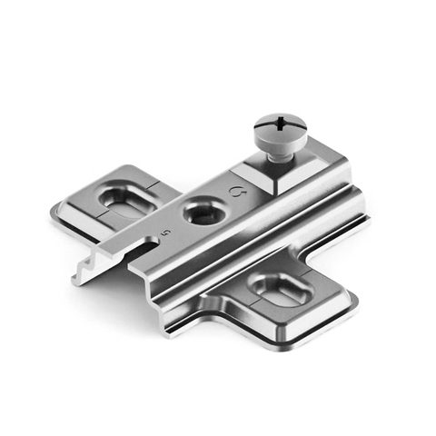 Монтажная планка для петли STAR 5мм/STAR 5 MOUNTING PLATE SUNK SCREW HOLED WTHOUTSCREW 37 (NI)