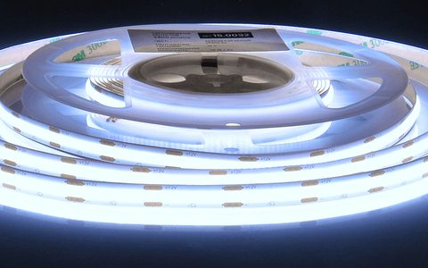 Лента светодиодная AQ LED-LINE COB 480 LED/м 12V 14W/м 8 мм IP20 холодный  белый 5 м