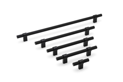 Мебельная ручка SY8774 0192 MM MAT BLACK/HANDLE 0192 MM MAT BLACK