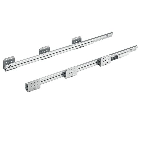 Hettich Направляющие Quadro Compact для системы Big Org@Tower WOOD , 760мм, нагрузка 45кг, комплект