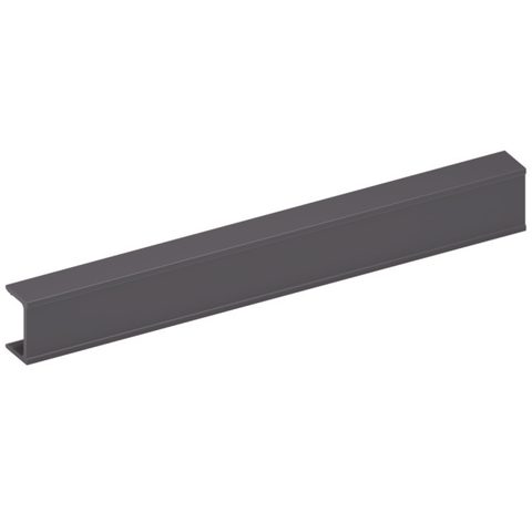 ItaFr Алюминиевый профиль для KIARO  L 550 мм Aluminium profile for KIARO L.550mm Gunmetal V52