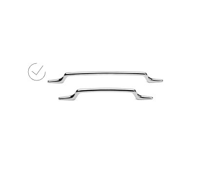 Мебельная ручка SY4520 0224 MM CHROME/HANDLE 0224 MM CHROME